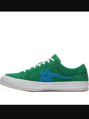 Golf Le Fleur x Converse One Star Ox Sneakers in "Jolly Green"
